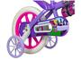 Imagem de Bicicleta Infantil Aro 12 Nathor Violet - Roxa com Rodinhas
