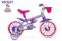 Imagem de Bicicleta Infantil Aro 12 Nathor Violet (SKU: 37_04) Lilas com Rodinhas 