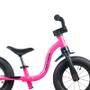 Imagem de Bicicleta Infantil Aro 12 Raiada Rosa Sem Pedal Balance Até 21kg Nathor