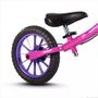 Imagem de Bicicleta Infantil Aro 12 Sem Pedal Equilíbrio Balance Rosa - Nathor