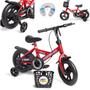 Imagem de Bicicleta Infantil Aro 12 Speedy com Rodinhas Removíveis Menino Menina Freio Seguro Presente Cestinha Cesto Diversão e Segurança