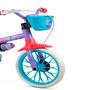 Imagem de Bicicleta Infantil Aro 12 Stitch Rodinhas Laterais Freio Dianteiro a Tambor Nathor