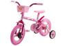 Imagem de Bicicleta Infantil Aro 12 Track & Bikes Arco Íris Rosa com Rodinhas