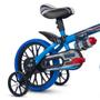 Imagem de Bicicleta Infantil Aro 12 Veloz Com Capacete Preto - Nathor