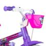 Imagem de Bicicleta Infantil Aro 12 Violet Nathor Com Rodinhas