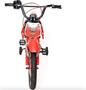 Imagem de Bicicleta Infantil Aro 14 Moto Bike Com Rodinha Para Menino Cor Vermelha