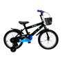 Imagem de Bicicleta Infantil Aro 16 Bike Criança Menino Zippy Preto