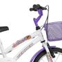 Imagem de Bicicleta Infantil Aro 16 Breeze Lilás Com Rodinhas De Treinamento Menina Verden