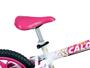 Imagem de Bicicleta Infantil Aro 16 Caloi Ceci Branco e Rosa