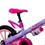 Imagem de Bicicleta Infantil Aro 16 Com Rodinhas E Cestinha Pixie Nathor