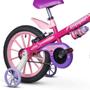 Imagem de Bicicleta Infantil Aro 16 com Rodinhas Top Girls - Nathor