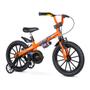 Imagem de Bicicleta Infantil Aro 16 Extreme e Capacete Preto - Nathor