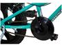 Imagem de Bicicleta Infantil Aro 16 Houston Nic 16 - Verde Água com Rodinhas