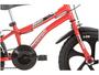 Imagem de Bicicleta Infantil Aro 16” Houston Nic 16 Vermelho - com Rodinhas