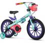 Imagem de Bicicleta Infantil Aro 16 Menina Pequena Sereia Ariel Disney