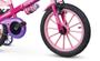 Imagem de Bicicleta Infantil Aro 16 Menina Top Girl Com Rodinhas Nathor