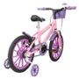 Imagem de Bicicleta Infantil Aro 16 Mormaii Sweet Girl Freio V-Brake 1 Marcha Cestinha