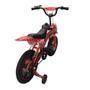 Imagem de Bicicleta Infantil Aro 16 Moto Cross Vermelha 1172 - Unitoys