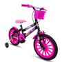 Imagem de Bicicleta Infantil Aro 16 Paty Preto/Pink - Ello Bike