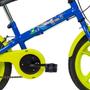 Imagem de Bicicleta Infantil Aro 16 Rock Menino com Rodinhas de Treinamento Verden