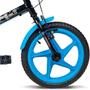Imagem de Bicicleta Infantil Aro 16 Rock Preto e Azul - Verden Bikes