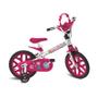 Imagem de Bicicleta Infantil Aro 16 Sweet Flower Pro Bandeirante 3077