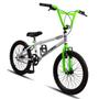 Imagem de Bicicleta Infantil Aro 20 Bmx Freio V-Brake Aro Aereo Branco e Verde Gottbike