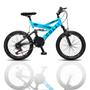 Imagem de Bicicleta Infantil Aro 20 Colli Gps Bike Full Suspensão 21v