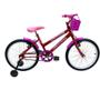 Imagem de Bicicleta Infantil Aro 20 Feminina Doll + Rodinha Lateral