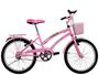 Imagem de Bicicleta Infantil Aro 20 Feminina Susi Com Para-lama e Cesta
