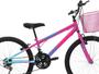 Imagem de Bicicleta Infantil Aro 24 KOG Feminina 18 Marcha e Cestinha