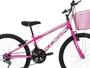 Imagem de Bicicleta Infantil Aro 24 KOG Feminina 18 Velocidades com Câmbio Shimano Tz e Cesta