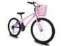 Imagem de Bicicleta Infantil Aro 24 KOG Feminina 18V Shimano e Cesta