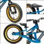 Imagem de Bicicleta Infantil Aro Grom 12 Sense Quadro Aqua Preto
