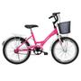 Imagem de Bicicleta Infantil Athor Bliss Aro 20 Feminina com Cesta