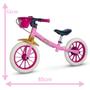 Imagem de Bicicleta Infantil Balance do Equilíbrio Aro 12 Princesas Disney - Nathor