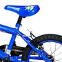 Imagem de Bicicleta Infantil Bicikids Aro 16 com Rodinhas - Azul