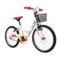 Imagem de Bicicleta Infantil Caloi Luli Aro 20 - Branco