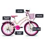 Imagem de Bicicleta Infantil Celina Aro 20 Freio V-Brake Nylon com Cestinha - Colli Bike