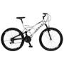 Imagem de Bicicleta Infantil Colli GPS Aro 26  Quadro Dupla Suspensão, Tamanho 19, Freio V-Break, Branco