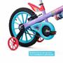 Imagem de Bicicleta Infantil com Rodinhas - Aro 16 - Disney Stitch - Nathor