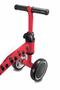 Imagem de Bicicleta Infantil De Equilíbrio Bebê 4 Rodas até 24Kg Multmaxx Vermelha