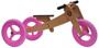 Imagem de Bicicleta Infantil Em Madeira 3 Em 1 Camara Woodbox - Rosa