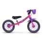 Imagem de Bicicleta Infantil Equilíbrio Balance Nathor 12" Rosa