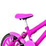 Imagem de Bicicleta Infantil Feminina Aro 16 Nylon + Kit Passeio e Cadeirinha