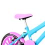 Imagem de Bicicleta Infantil Feminina Aro 16 Nylon + Kit Passeio e Cadeirinha