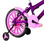 Imagem de Bicicleta Infantil Feminina Aro 16 Nylon + Kit Premium