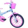 Imagem de Bicicleta Infantil Feminina Aro 16 Princesas Para Meninas
