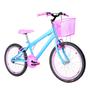 Imagem de Bicicleta Infantil Feminina Aro 20 Aero + Kit Passeio