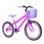 Imagem de Bicicleta Infantil Feminina Aro 20 Aero + Kit Passeio